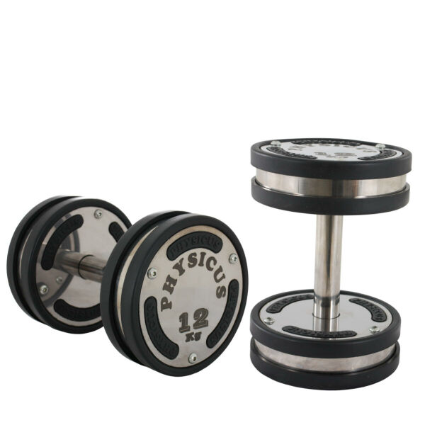 Imagem do produto Dumbbell  12KGS Com Acabamento em Aço Inox